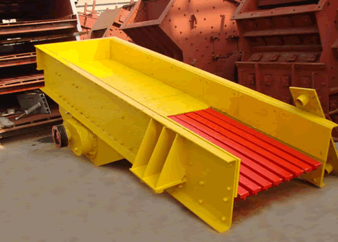 Electromagnetic Vibrating Feeder Equipment For Ore Materials